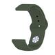 Силиконовый ремешок BeCover для Xiaomi iMi KW66/Mi Watch Color/Haylou LS01/Watch S1 Active Khaki (706364)