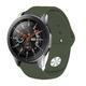Силиконовый ремешок BeCover для Xiaomi iMi KW66/Mi Watch Color/Haylou LS01/Watch S1 Active Khaki (706364)