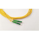 Патчкорд Abee LC/APC-LC/APC duplex, G657A, 2.0mm, 3m