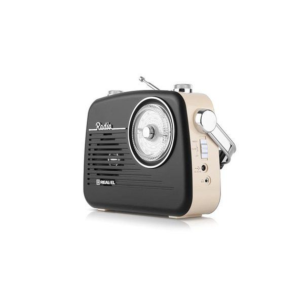 Радіоприймач REAL-EL X-540 Black-Yellow