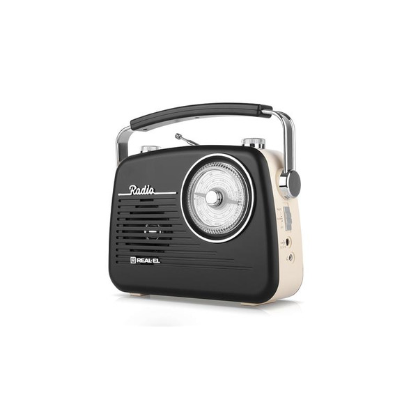 Радіоприймач REAL-EL X-540 Black-Yellow