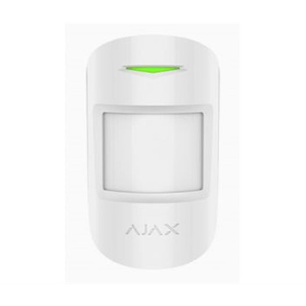 Бездротовий датчик руху і розбиття скла Ajax CombiProtect White (7170.06.WH1/38097.06.WH1)