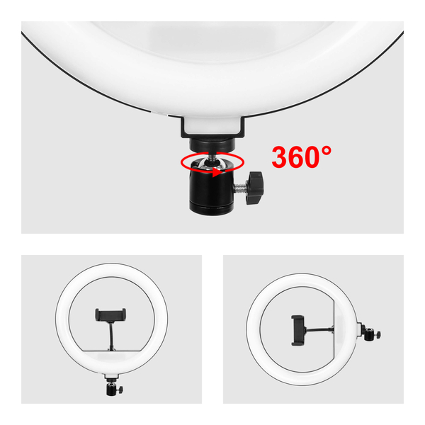 Кільцева USB LED-лампа Zomei ZM261 (kit3) 10 + штатив 0.83 м