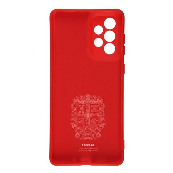 Панель ArmorStandart ICON для Samsung A73 5G (A736) Camera cover Red (ARM61663)