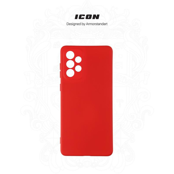 Панель ArmorStandart ICON для Samsung A73 5G (A736) Camera cover Red (ARM61663)