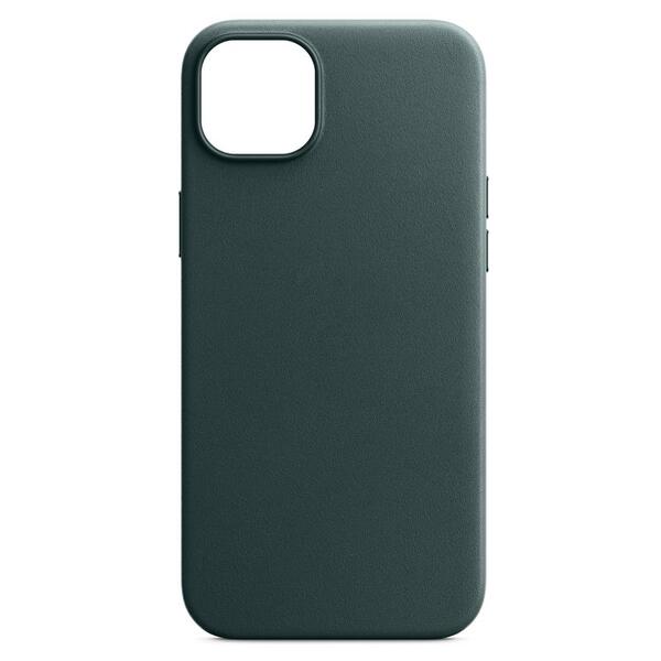 Чехол-накладка Armorstandart Fake Leather для Apple iPhone 14 Plus Shirt Green (ARM64396)