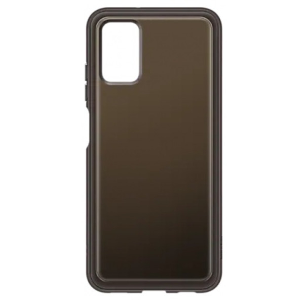 Чехол-накладка Samsung Soft Clear Cover для Samsung Galaxy A03s SM-A037 Black (EF-QA037TBEGRU)
