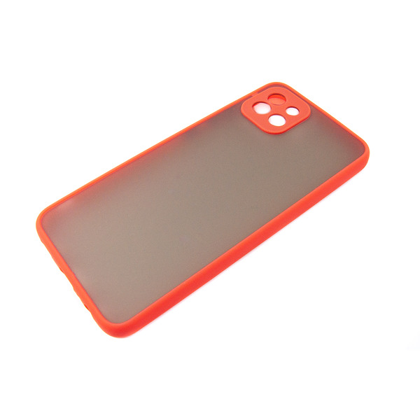 Чохол Dengos матова для Samsung Galaxy A03 Red DG-TPU-MATT-95