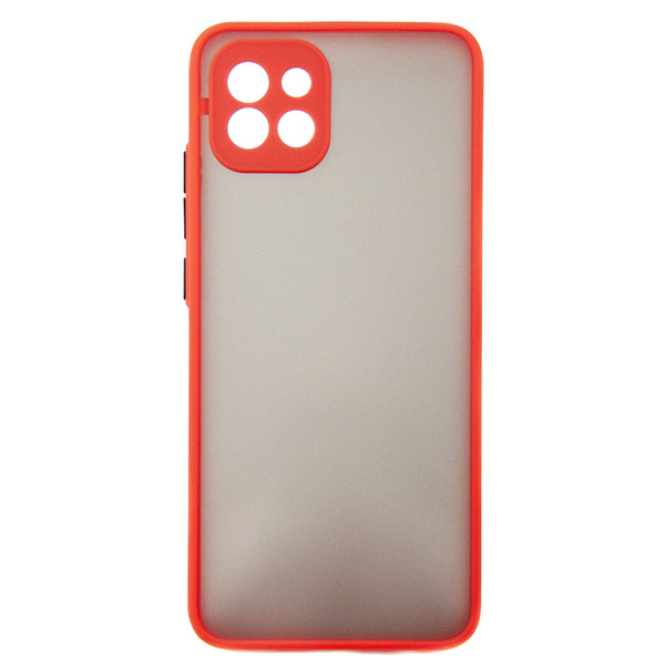 Чохол Dengos матова для Samsung Galaxy A03 Red DG-TPU-MATT-95