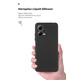 Чехол-накладка Armorstandart Icon для Xiaomi Poco X5 5G Camera cover Black (ARM66376)