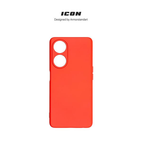 Чехол-накладка Armorstandart Icon для Oppo A98 5G Camera cover Red (ARM68574)