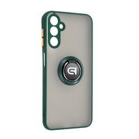 Чехол-накладка Armorstandart Frosted Matte Ring для Samsung Galaxy A14 4G SM-A145/A14 5G SM-A146 Dark Green (ARM68351)