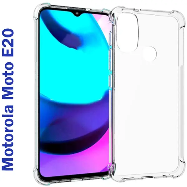 Чохол BeCover Anti-Shock для Motorola Moto E20 Clear 706963