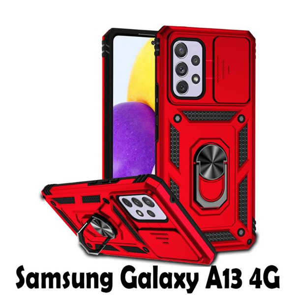 Чохол BeCover Military для Samsung Galaxy A13 SM-A135 Red 707395