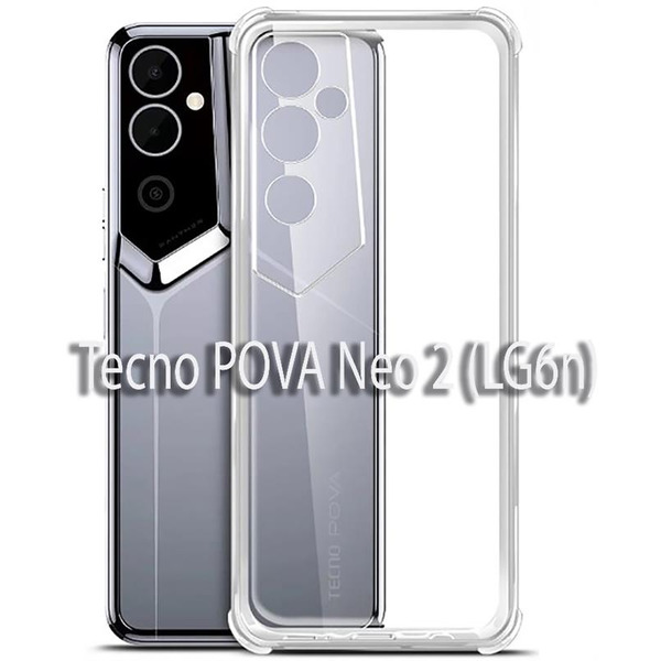 Чохол BeCover Anti-Shock для Tecno Pova Neo 2 (LG6n) Clear 708905