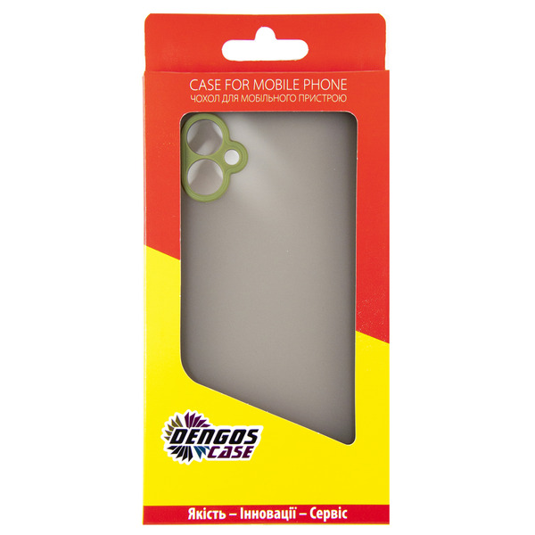 Чохол Dengos Matte для Samsung Galaxy A05 Green DG-TPU-MATT-137