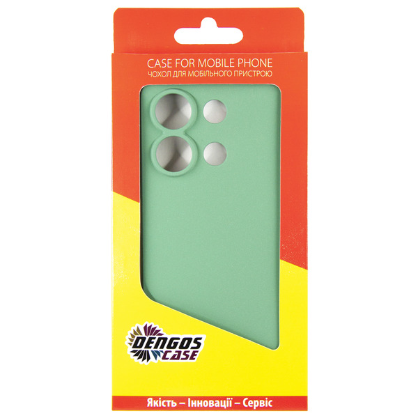 Чохол Dengos Soft для Xiaomi Redmi Note 13 4G Mint DG-TPU-SOFT-54