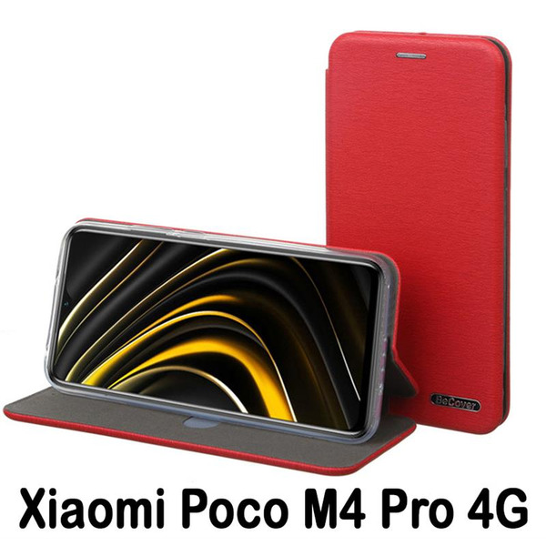 Чохол-книжка BeCover Exclusive для Xiaomi Poco M4 Pro 4G Burgundy Red 707924