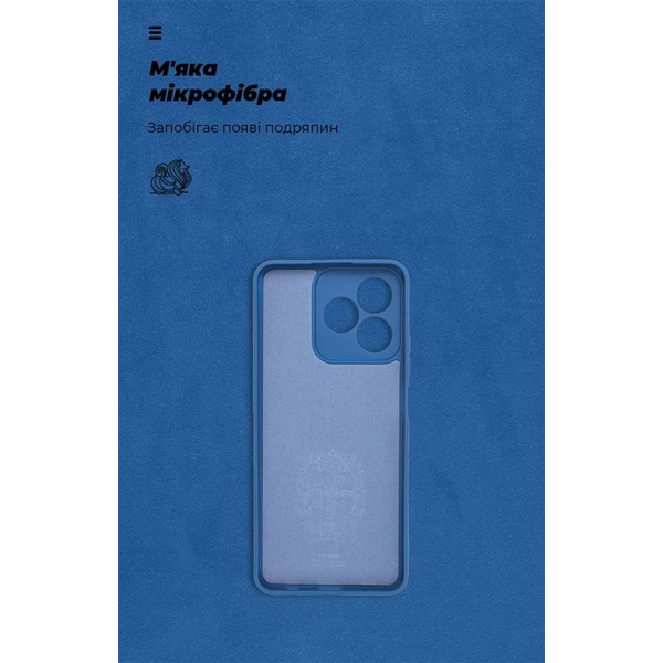 Чехол-накладка Armorstandart Icon для Realme C53 Camera cover Dark Blue (ARM71023)