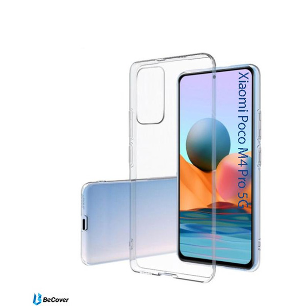 Чохол BeCover для Xiaomi Poco M4 Pro 5G Transparancy 707044