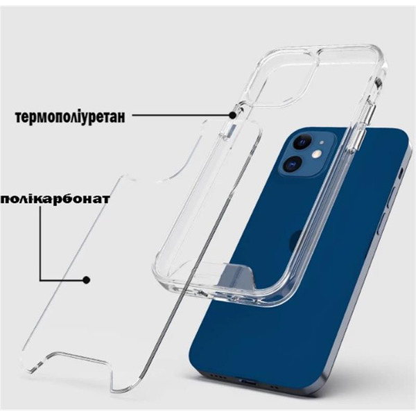Чохол BeCover Space Case для Apple iPhone 12/12 Pro Transparancy 707793
