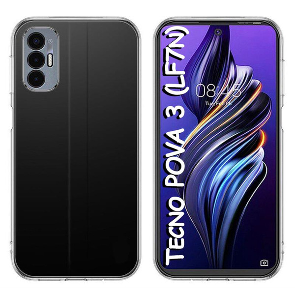 Чохол BeCover для Tecno Pova 3 (LF7n) Transparancy 708660