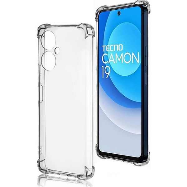 Чохол BeCover Anti-Shock для Tecno Camon 19 (CI6n)/19 Pro (CI8n) Clear 708901