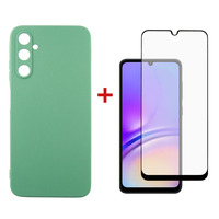 Чeхол-накладка Dengos для Samsung Galaxy A05s SM-A057 Mint (DG-KM-10) + защитное стекло