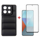 Чeхол-накладка Dengos для Xiaomi Redmi Note 13 5G Black (DG-KM-58) + защитное стекло