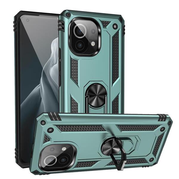 Чохол BeCover Military для Xiaomi Mi 11 Lite/Mi 11 Lite 5G/11 Lite 5G NE Dark Green 706645