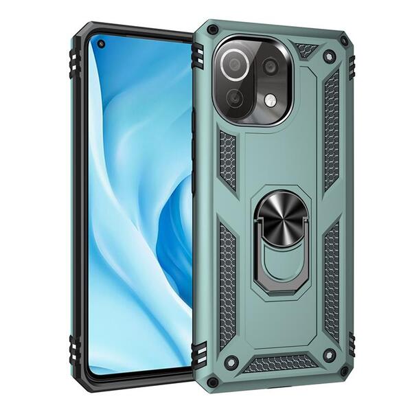 Чохол BeCover Military для Xiaomi Mi 11 Lite/Mi 11 Lite 5G/11 Lite 5G NE Dark Green 706645