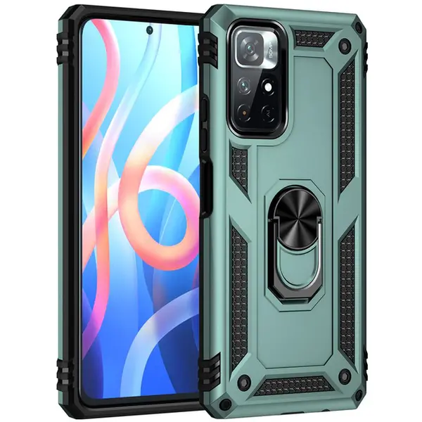 Чохол BeCover Military для Xiaomi Poco M4 Pro 5G Dark Green 707123