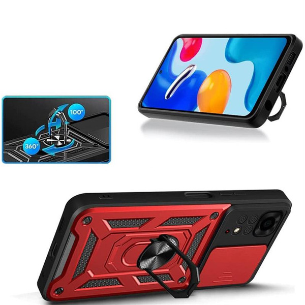 Чохол BeCover Military для Xiaomi Redmi Note 11/Note 11S Red 707415