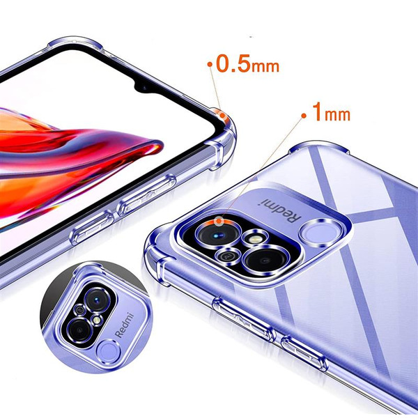 Чохол BeCover Anti-Shock для Xiaomi Redmi 12C Clear 709176