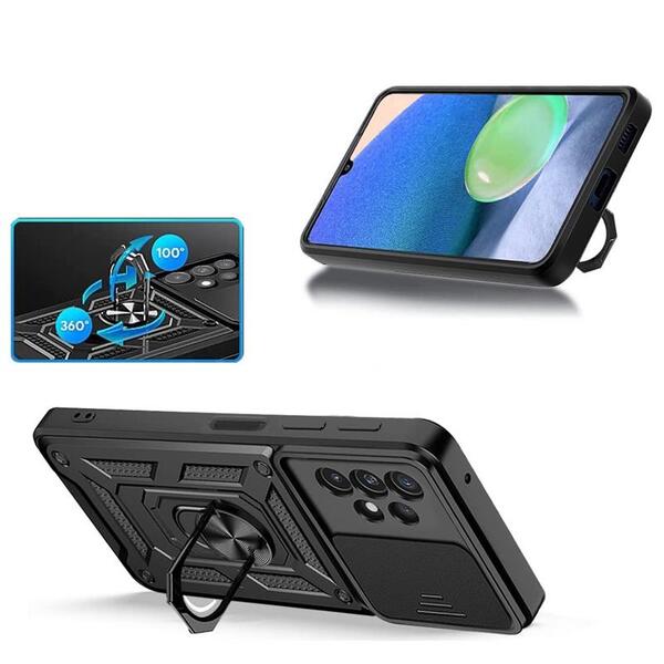 Чохол BeCover Military для Samsung Galaxy A23 SM-A235 Black 707373