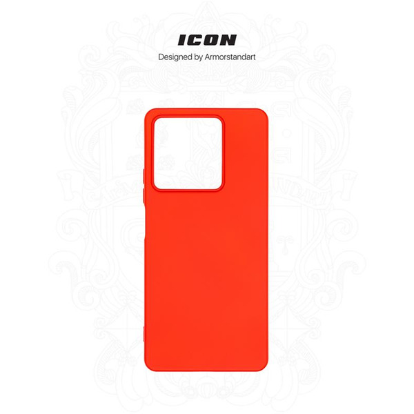 Чехол-накладка Armorstandart Icon для Xiaomi Redmi Note 13 5G Red (ARM71889)