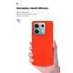 Чехол-накладка Armorstandart Icon для Xiaomi Redmi Note 13 5G Red (ARM71889)