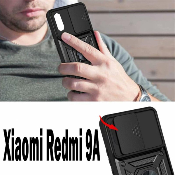 Чохол BeCover Military для Xiaomi Redmi 9A Black 705574