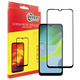 Защитное стекло Dengos для Motorola Moto E13/E20 Black Full Glue (TGFG-282)