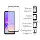 Защитное стекло Dengos для Samsung Galaxy A05s SM-A057 Black Full Glue (DG-TG2P-01) 2шт