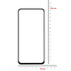 Защитное стекло BeCover для Realme 8 Black (706657)