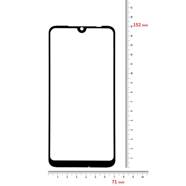 Защитное стекло BeCover для Xiaomi Redmi 7 Black (703681)