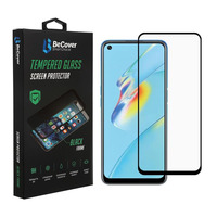 Защитное стекло BeCover для Oppo A54 Black (706655)