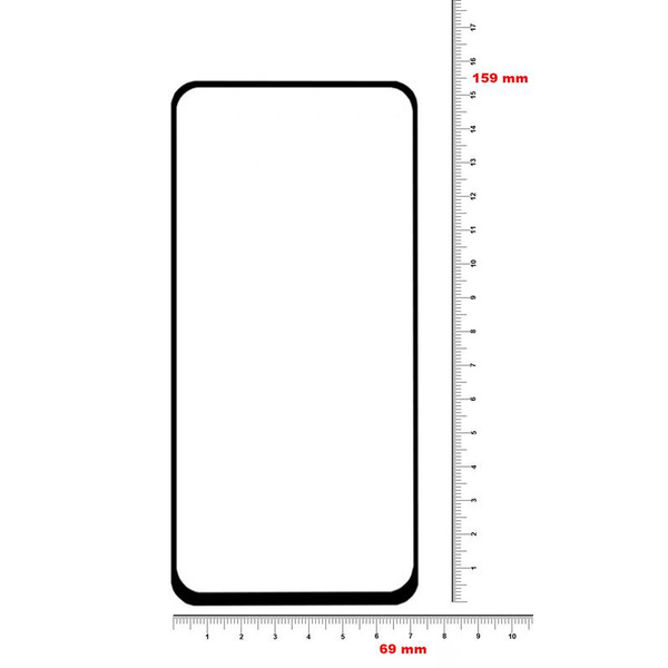 Защитное стекло BeCover для Realme 8/8 Pro Black (706684)