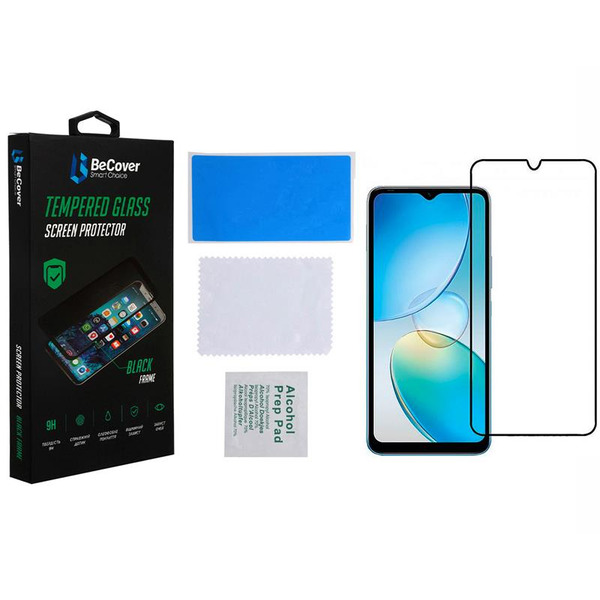 Защитное стекло BeCover для Infinix Note 12 (X663D) Black (708142)