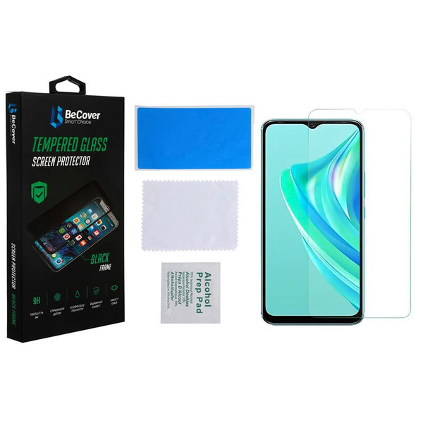 Защитное стекло BeCover для Infinix Hot 20i (X665E) Crystal Clear Glass 3D (708543)