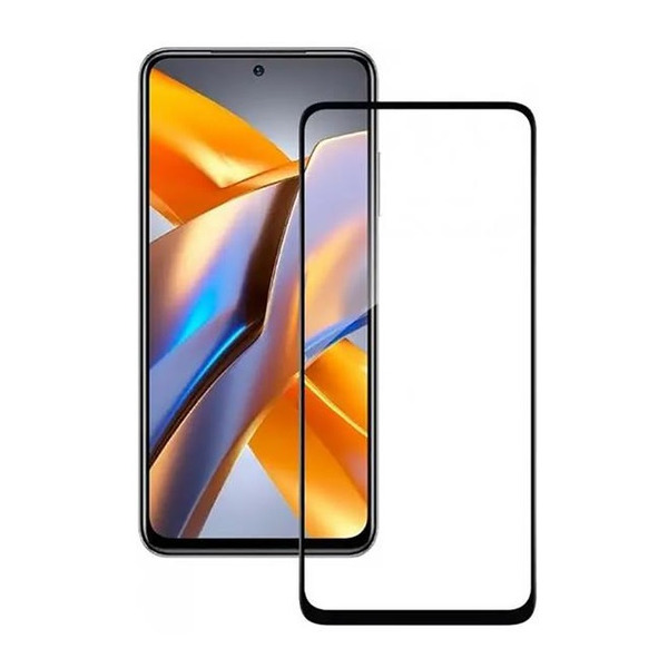 Защитное стекло BeCover для Xiaomi Poco M5s Black (709252)