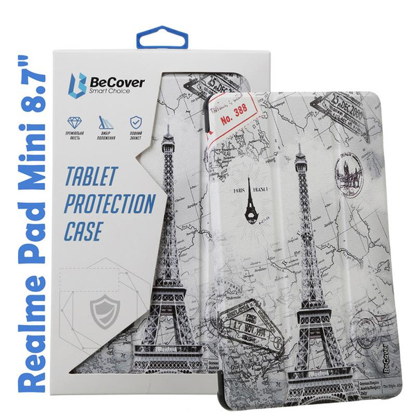 Чохол-книжка BeCover Smart для Realme Pad Mini 8.7 Paris (708263)