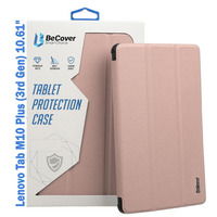Чехол-книжка BeCover Soft Edge для Lenovo Tab M10 Plus TB-125F (3rd Gen)/K10 Pro TB-226 10.61" Rose Gold (708369)