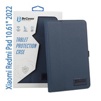 Чехол-книжка BeCover Slimbook для Xiaomi Redmi Pad 2022 10.61" Deep Blue (708342)